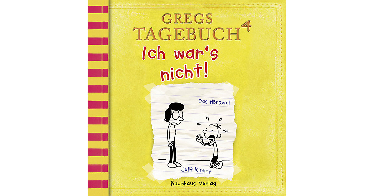 Gregs Tagebuch 4: Ich war's nicht!, Audio-CD Hörbuch Gregs Tagebuch 4: Ich war's nicht!, Audio-CD Hörbuch von Baumhaus Verlag