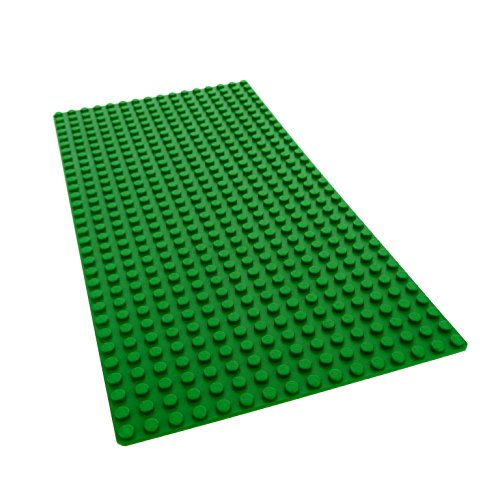 1 x Lego Bau Platte grün flach 32 x 16 Noppen Wiese Garten 5010 - 1 D14 von LEGO