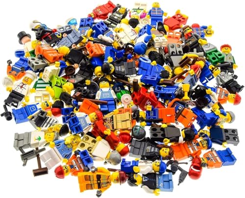 LEGO Bausteine gebraucht 10 x System Figuren Stadt City Mini Figur mit Zubehör Herren Damen Zufällig Sortiment LEGO Bausteine gebraucht 10 x System Figuren Stadt City Mini Figur mit Zubehör Herren Damen Zufällig Sortiment von LEGO