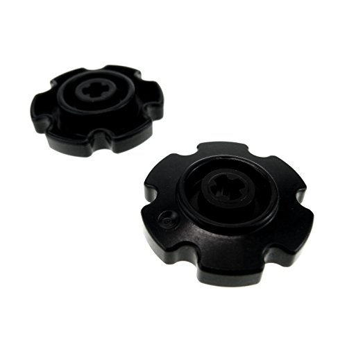 2 x Lego Technic Ketten Antriebsrad schwarz klein Führungsrad Kettenräder Raupe Tread Sprocket Wheel small Rad 75903 57520 von LEGO