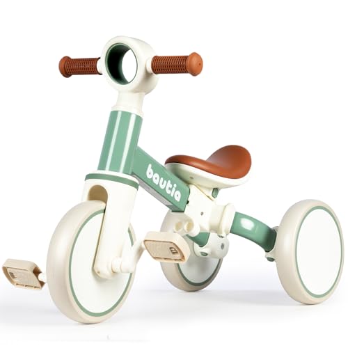 Bautia 4 in 1 Laufrad Kinder Dreirad, Laufräder Lauffahrrad mit abnehmbaren Pedalen, Dreirad Lauffahrrad Spielzeug für 1-4 Jahre Jungen Mädchen Geschenk Bautia 4 in 1 Laufrad Kinder Dreirad, Laufräder Lauffahrrad mit abnehmbaren Pedalen, Dreirad Lauffahrrad Spielzeug für 1-4 Jahre Jungen Mädchen Geschenk von Bautia