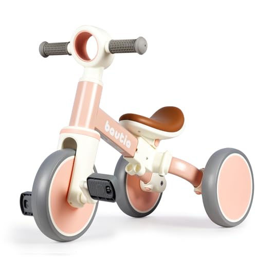 Bautia 4 in 1 Laufrad Kinder Dreirad, Laufräder Lauffahrrad mit abnehmbaren Pedalen, Dreirad Lauffahrrad Spielzeug für 1-4 Jahre Jungen Mädchen Geschenk Bautia 4 in 1 Laufrad Kinder Dreirad, Laufräder Lauffahrrad mit abnehmbaren Pedalen, Dreirad Lauffahrrad Spielzeug für 1-4 Jahre Jungen Mädchen Geschenk von Bautia