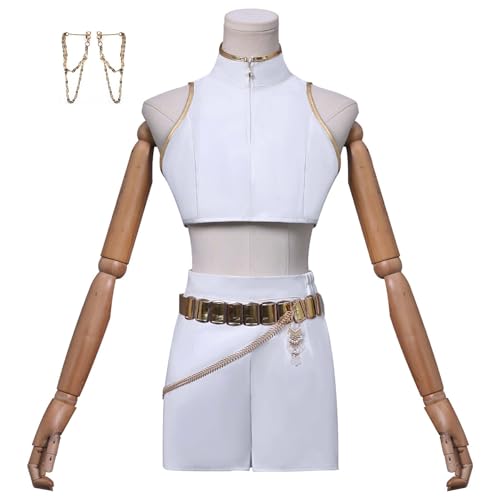 Bauxhie Frauen Demon Hunters Kostüm Mira/Zoey/Rumi Cosplay Full Set Bühne Performance Uniform für Halloween (Rumi, L) von Bauxhie
