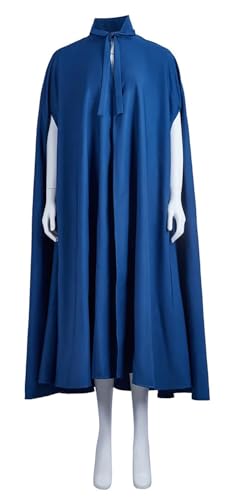 Bauxhie Handmaid Kostüm Damen Offred Cosplay Rot Anzug Serena Joy Waterford Kostüm für Halloween (Blau, M) von Bauxhie