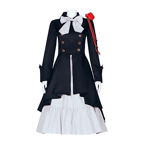 Bauzuoyo Gothic Kleidung Damen Elegant Rockabilly Kleid Swing A-Linie Partykleider Vintage Steampunk Kostüm Hohe Taille Cocktailkleid Karneval Festlich Petticoat Faltenrock Mittelalterkleid Bauzuoyo Gothic Kleidung Damen Elegant Rockabilly Kleid Swing A-Linie Partykleider Vintage Steampunk Kostüm Hohe Taille Cocktailkleid Karneval Festlich Petticoat Faltenrock Mittelalterkleid von Bauzuoyo