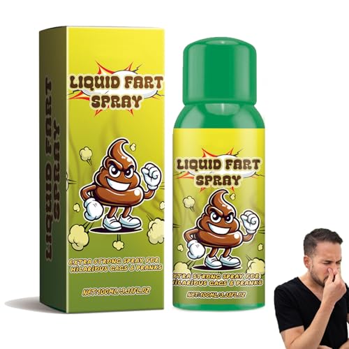 Bavooty Tricky Liquid Fart Spray, Interessantes Stink-Spray, Stinkspray Streiche für Flüssigkeitsspray, Geruchs-lustiges Spray, Halloween, Geburtstagsfeiern, Teambuilding-Aktivitäten und andere von Bavooty