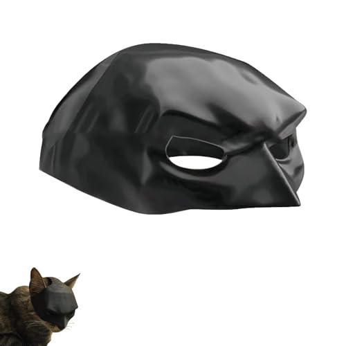 Fledermaus-Maske, Fledermaus-Katzen-Cosplay-Hut, Kätzchen, Batman-Maske, Verkleidungszubehör für Kätzchen, geeignet für Cosplay und Halloween Fledermaus-Maske, Fledermaus-Katzen-Cosplay-Hut, Kätzchen, Batman-Maske, Verkleidungszubehör für Kätzchen, geeignet für Cosplay und Halloween von Bavooty