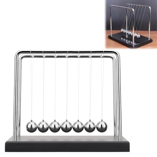 Newton Pendel,Klassisches Kugelstoßpendel,Klassisches Newton Kugelstoßpendel,Hochwertig Z Form Kugelstoßpendel,Kugelspiel,Kugelpendel für Schreibtisch,Educational Deko,Kugelpendel,7 Kugeln,Schwarz Newton Pendel,Klassisches Kugelstoßpendel,Klassisches Newton Kugelstoßpendel,Hochwertig Z Form Kugelstoßpendel,Kugelspiel,Kugelpendel für Schreibtisch,Educational Deko,Kugelpendel,7 Kugeln,Schwarz von Bavooty