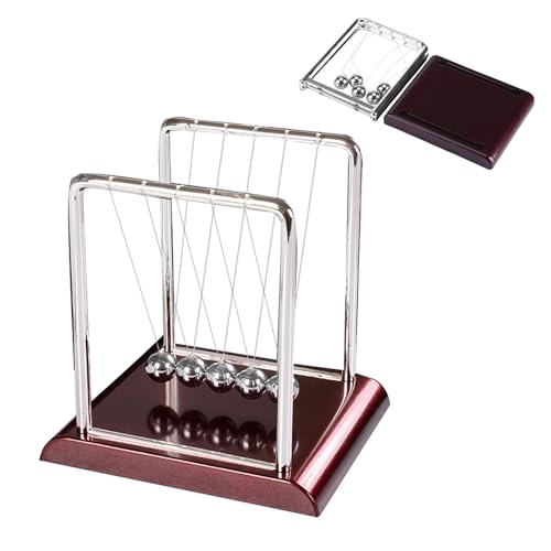 Bavooty Newton Pendel,Klassisches Kugelstoßpendel,Klassisches Newton Kugelstoßpendel,Hochwertig Z Form Kugelstoßpendel,Kugelspiel,Kugelpendel für Schreibtisch,Educational Deko,Kugelpendel,Rotwein Bavooty Newton Pendel,Klassisches Kugelstoßpendel,Klassisches Newton Kugelstoßpendel,Hochwertig Z Form Kugelstoßpendel,Kugelspiel,Kugelpendel für Schreibtisch,Educational Deko,Kugelpendel,Rotwein von Bavooty