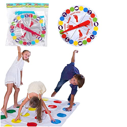 Partyspiele,Bodenspiel,Bewegungsspiele Indoor,Familienspiel mit Spielmatte Fur Lustige Spiele Geeignet für Kindergeburtstage,Familienspiele,Gesellschaftsspiele,Teamarbeit Durch Aktive Atmosphäre von Bavooty