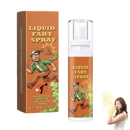 Bavooty Stinkender Furz-Spray,100ML Fart Prank Spray,Fart Spray,für Szenen wie Halloween-Party Familie Freunde zu Necken von Bavooty