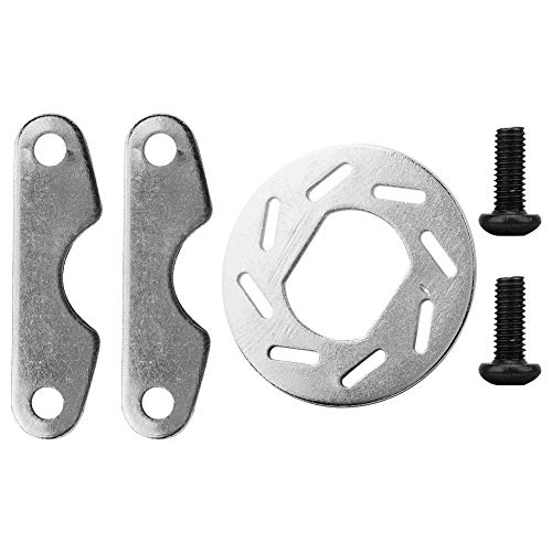 Baxnore RC -Bremsbeläge Hochleistung Metall Bremsscheibe Set Precision CNC bearbeitetes dauerhaftes Upgrade -Teil für HSP 1/10 auf der Straße Offroad Cars 94101 94102 94122 94105 94106 von Baxnore