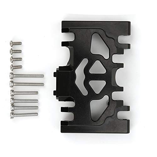 Baxnore RC Chassis Armor Upgrade -Teile Hochwertige Aluminiumlegierung Leichtes leichtes Einfachung für SCX10 90046 90047 1/10 RC -Automodell Schwarz Größe 91x57x21m Baxnore RC Chassis Armor Upgrade -Teile Hochwertige Aluminiumlegierung Leichtes leichtes Einfachung für SCX10 90046 90047 1/10 RC -Automodell Schwarz Größe 91x57x21m von Baxnore