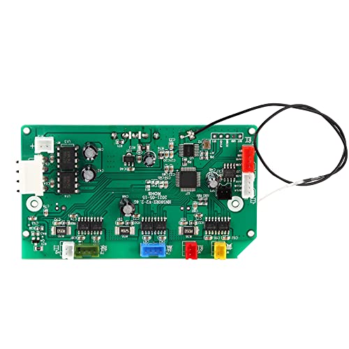 Baxnore Receiver Board Ersatzteile Zubehör Premiumqualität Haltbarer Plastikmetallersatz für 1580 Metallbaggermodell Spielzeug Easy Installation von Baxnore