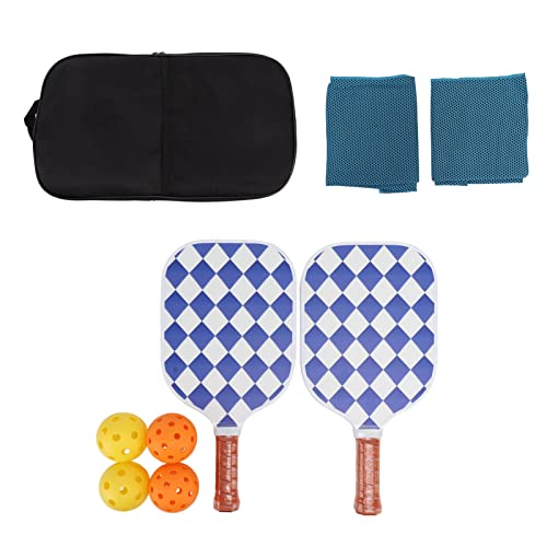 Fiberglass Ball Paddles setzen professionelle tragbare Glasfaser -Ballschläger mit Aufbewahrungsbeutel für Anfänger Fiberglass Ball Paddles setzen professionelle tragbare Glasfaser -Ballschläger mit Aufbewahrungsbeutel für Anfänger von Baxnore