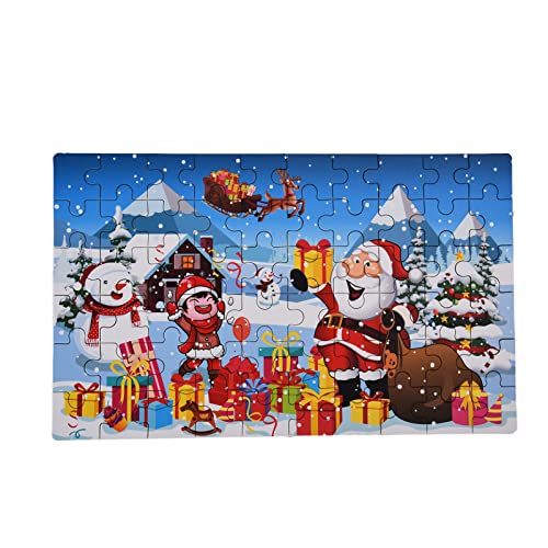 Puzzle, Papierschneethema Claus -Puzzle, Urlaubspartydekoration, versammelte Größe mit Eisenbox für Familiennacht Puzzle, Papierschneethema Claus -Puzzle, Urlaubspartydekoration, versammelte Größe mit Eisenbox für Familiennacht von Baxnore