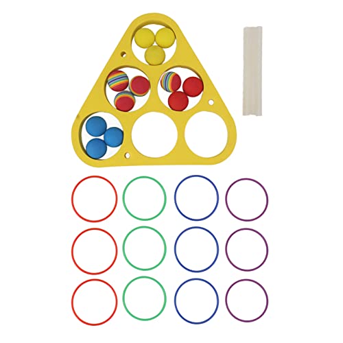 Ringwurf Poolspiel Spielzeug Eva Eva Floating Foam mit Bällen und Ringen für Kinder Erwachsene Wasser Sport Outdoor Party großes schwimmendes Spielzeug für Schwimmbäder und von Baxnore