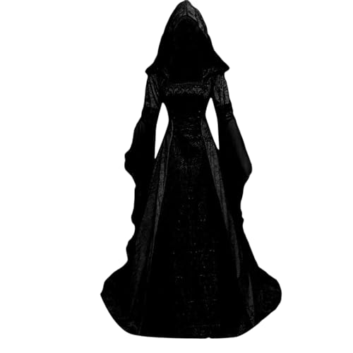 Baxtayel Vintage Hexenkleid, Renaissance Kostüm Frauen Mittelalterliches, Vampir Kostüm Frauen Plus Größe, Renaissance Kostüm Frauen Mittelalter Kleid für Karneval Halloween Party Baxtayel Vintage Hexenkleid, Renaissance Kostüm Frauen Mittelalterliches, Vampir Kostüm Frauen Plus Größe, Renaissance Kostüm Frauen Mittelalter Kleid für Karneval Halloween Party von Baxtayel