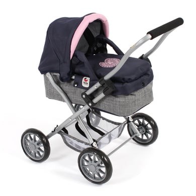 BAYER CHIC 2000 Mini-Kuschelwagen SMARTY Melange grau-navy BAYER CHIC 2000 Mini-Kuschelwagen SMARTY Melange grau-navy von Bayer-Chic-2000