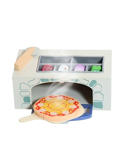 Bayer Chic 2000® Pizza Spielzeug aus Holz – Pizzaofen mit Klettbelägen & Zubehör – Fördert Kreativität & Feinmotorik, Spielküchen Zubehör ab 3 Jahren Bayer Chic 2000® Pizza Spielzeug aus Holz – Pizzaofen mit Klettbelägen & Zubehör – Fördert Kreativität & Feinmotorik, Spielküchen Zubehör ab 3 Jahren von Bayer Chic 2000