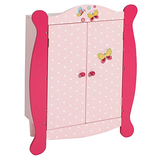 Bayer Chic 2000 519 90 Puppenschrank, Papilio pink, 22 x 46 x 59 cm von Bayer Chic 2000