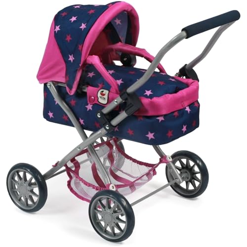 Bayer Chic 2000 555 72 - Puppenwagen Smarty, Kuschelwagen, Stars navy-pink Bayer Chic 2000 555 72 - Puppenwagen Smarty, Kuschelwagen, Stars navy-pink von Bayer Chic 2000