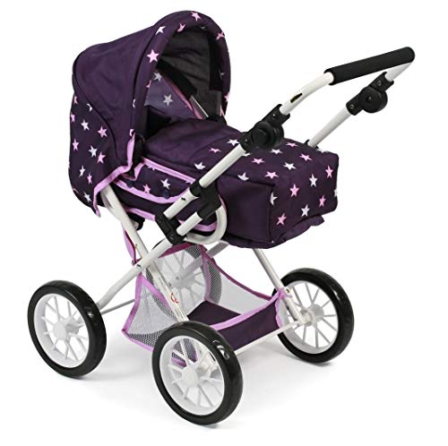 Bayer Chic 2000 560 71 Kombi-Puppenwagen Leni, Stars lila, 64 x 37 x 68 cm Bayer Chic 2000 560 71 Kombi-Puppenwagen Leni, Stars lila, 64 x 37 x 68 cm von Bayer Chic 2000