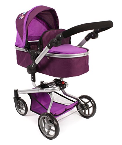 Bayer Chic 2000 593 25 - Kombi-Puppenwagen YOLO, pflaume, 71 x 42 x 81 cm Bayer Chic 2000 593 25 - Kombi-Puppenwagen YOLO, pflaume, 71 x 42 x 81 cm von Bayer Chic 2000