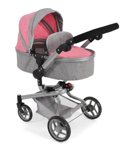 Puppenwagen Yolo, 2in1 Kombipuppenwagen für Kinder von 4 bis 8 Jahren von Bayer Chic 2000