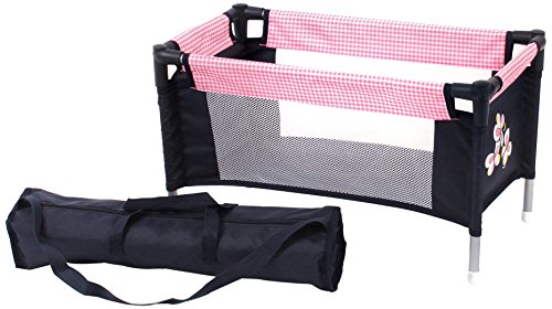 Bayer Chic 2000 652 46 Reisebett, Puppenbett für Puppen bis 50 cm, pink Navy Bayer Chic 2000 652 46 Reisebett, Puppenbett für Puppen bis 50 cm, pink Navy von Bayer Chic 2000