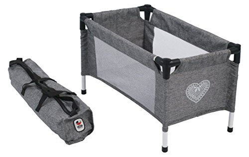 Bayer Chic 2000 652 76 Born Reisebett für Baby-Puppen, Jeans grau, Klein Bayer Chic 2000 652 76 Born Reisebett für Baby-Puppen, Jeans grau, Klein von Bayer Chic 2000