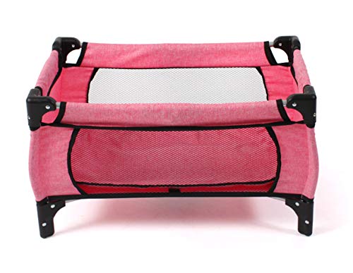 Bayer Chic 2000 653 57 - Reisebett Deluxe für Puppen, bis 50 cm, Farbe Pink Bayer Chic 2000 653 57 - Reisebett Deluxe für Puppen, bis 50 cm, Farbe Pink von Bayer Chic 2000