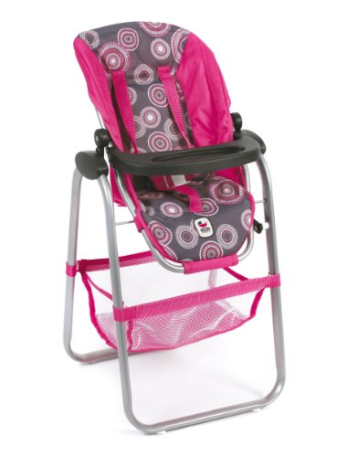 Bayer Chic 2000 655 87 - Puppen-Hochstuhl, hot pink pearls von Bayer Chic 2000
