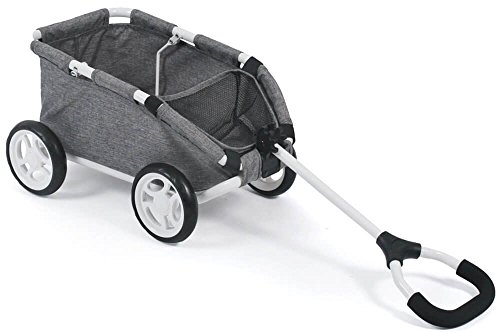 Bayer Chic 2000 660 76 Ziehwagen Skipper, Kleiner Bollerwagen für Teddys und Puppen, Jeans grau, 46 x 30 x 29 cm Bayer Chic 2000 660 76 Ziehwagen Skipper, Kleiner Bollerwagen für Teddys und Puppen, Jeans grau, 46 x 30 x 29 cm von Bayer Chic 2000
