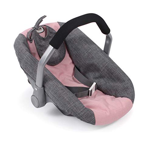Bayer Chic 2000 708 15 Puppen-Autositz für Baby-Puppen, Puppentrage, Melange grau rosa, 45 x 31 x 32 cm Bayer Chic 2000 708 15 Puppen-Autositz für Baby-Puppen, Puppentrage, Melange grau rosa, 45 x 31 x 32 cm von Bayer Chic 2000