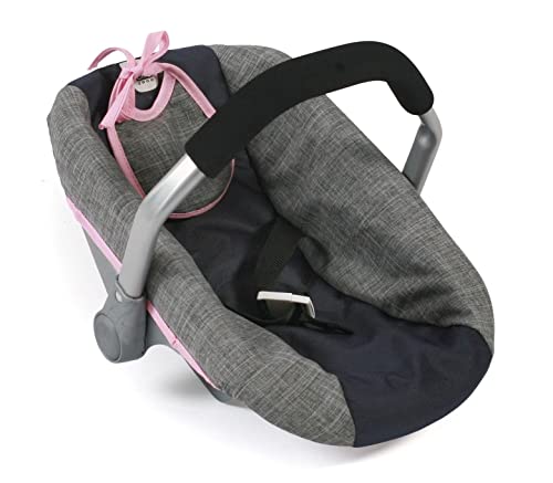 Bayer Chic 2000 708-26 Puppen-Autositz für Baby-Puppen, Puppentrage, Melange Navy-grau Bayer Chic 2000 708-26 Puppen-Autositz für Baby-Puppen, Puppentrage, Melange Navy-grau von Bayer Chic 2000