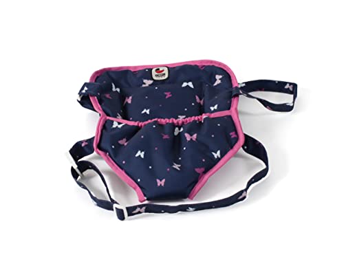 Bayer Chic 2000 782-33 Puppen-Tragegurt, Puppentrage, Butterfly, Navy-pink von Bayer Chic 2000