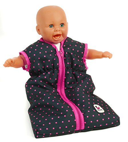 Bayer Chic 2000 792 12 - Puppen-Schlafsack, Dots, blau/pink Bayer Chic 2000 792 12 - Puppen-Schlafsack, Dots, blau/pink von Bayer Chic 2000