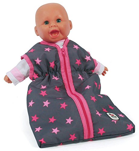 Bayer Chic 2000 792 82 Puppen, Schlafsack für Babypuppen, Sternchen pink von Bayer Chic 2000