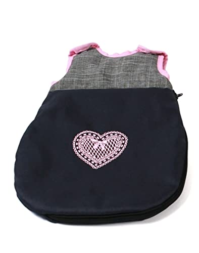 Bayer Chic 2000 794 26 Puppen Bola, Schlafsack für Babypuppen, Melange grau-Navy, blau Bayer Chic 2000 794 26 Puppen Bola, Schlafsack für Babypuppen, Melange grau-Navy, blau von Bayer Chic 2000