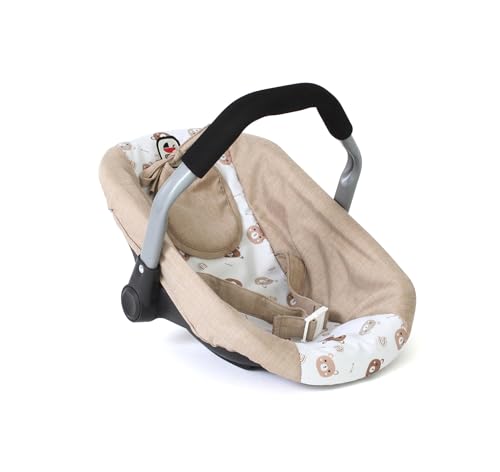 Bayer Chic 2000 - Puppen-Autositz für Baby-Puppen, Puppentrage, Puppenzubehör, Bärchen, beige, 708-63, 45 * 31 * 32 cm Bayer Chic 2000 - Puppen-Autositz für Baby-Puppen, Puppentrage, Puppenzubehör, Bärchen, beige, 708-63, 45 * 31 * 32 cm von Bayer Chic 2000