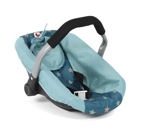 Bayer Chic 2000 - Puppen-Autositz für Baby-Puppen, Puppentrage, Puppenzubehör, Sternchen türkis Bayer Chic 2000 - Puppen-Autositz für Baby-Puppen, Puppentrage, Puppenzubehör, Sternchen türkis von Bayer Chic 2000