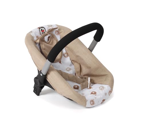 Bayer Chic 2000 - Puppen-Autositz mit Adapter für den Puppenwagen, Puppentrage, Puppenzubehör, Bärchen beige Bayer Chic 2000 - Puppen-Autositz mit Adapter für den Puppenwagen, Puppentrage, Puppenzubehör, Bärchen beige von Bayer Chic 2000