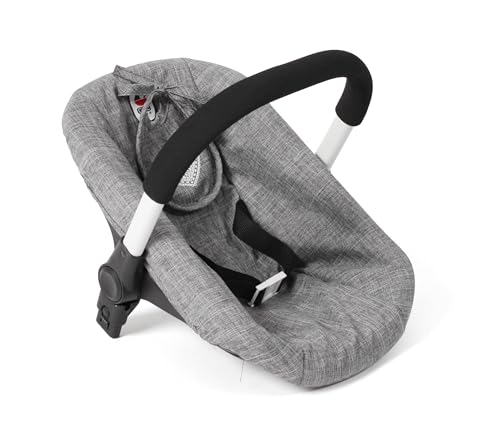 Bayer Chic 2000 - Puppen-Autositz mit Adapter für den Puppenwagen, Puppentrage, Puppenzubehör, Jeans grau Bayer Chic 2000 - Puppen-Autositz mit Adapter für den Puppenwagen, Puppentrage, Puppenzubehör, Jeans grau von Bayer Chic 2000