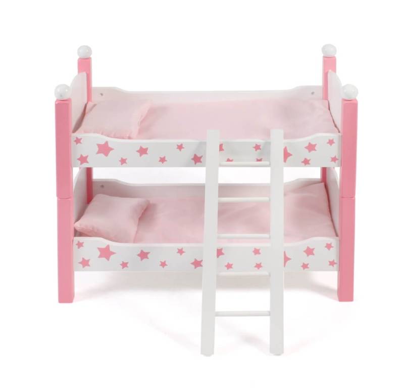 Bayer Chic 2000 Puppen-Etagenbett in Stars pink von Bayer Chic 2000