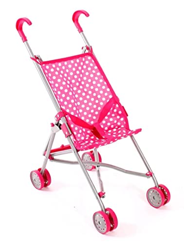 Bayer Chic 2000 Puppenbuggy Funny, Puppenwagen, Mini-Buggy, Dots Pink, 600-11 Bayer Chic 2000 Puppenbuggy Funny, Puppenwagen, Mini-Buggy, Dots Pink, 600-11 von Bayer Chic 2000