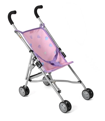Bayer Chic 2000 - Puppenbuggy Roma, Puppenwagen, Mini-Buggy, Herzchen lila Bayer Chic 2000 - Puppenbuggy Roma, Puppenwagen, Mini-Buggy, Herzchen lila von Bayer Chic 2000