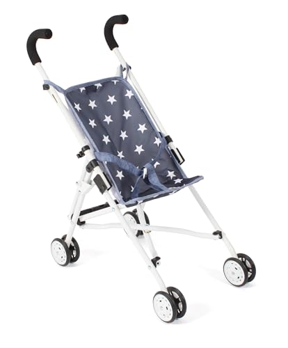 Bayer Chic 2000 - Puppenbuggy Roma, Puppenwagen, Mini-Buggy, Sternchen, Navy, 601-51 Bayer Chic 2000 - Puppenbuggy Roma, Puppenwagen, Mini-Buggy, Sternchen, Navy, 601-51 von Bayer Chic 2000
