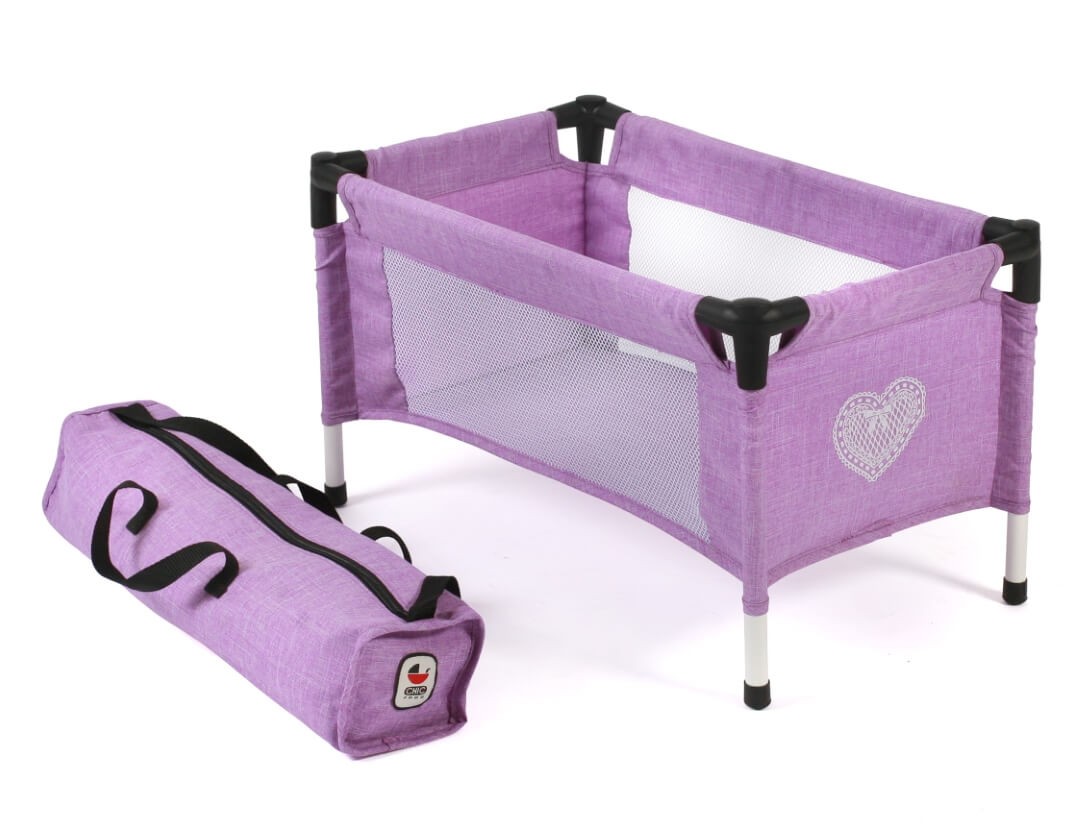 Bayer Chic 2000 Puppenreisebett das Puppenbett für unterwegs in Melange Flieder Bayer Chic 2000 Puppenreisebett das Puppenbett für unterwegs in Melange Flieder von Bayer Chic 2000