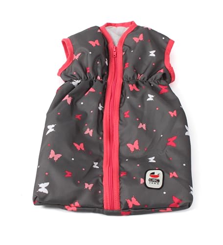 Bayer Chic 2000 - Puppenschlafsack für Baby-Puppen bis 55 cm, Puppenkleidung, Puppenzubehör, Butterfly, Koralle, 792-47 Bayer Chic 2000 - Puppenschlafsack für Baby-Puppen bis 55 cm, Puppenkleidung, Puppenzubehör, Butterfly, Koralle, 792-47 von Bayer Chic 2000